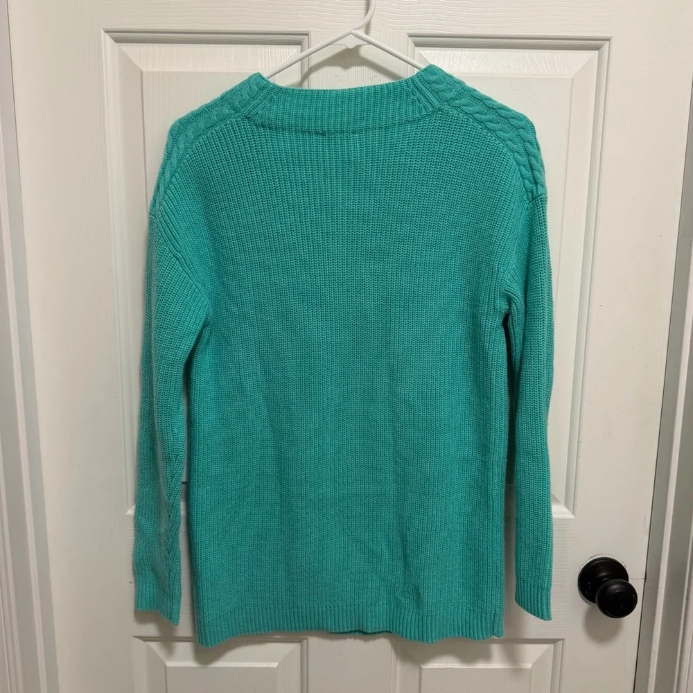 Talbots cableknit lambswool